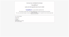 Desktop Screenshot of jetfire.de