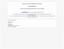 Tablet Screenshot of jetfire.de